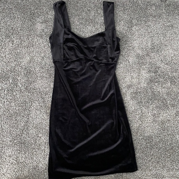 black velvet dress forever 21 Forever 21 Women's Size Medium Sleeveless Mini Dress Black Velvet Rhinestones
